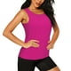 thumbnail image 2 of Balery Darkmagenta Camiseta sin mangas estampada ligera para mujer, tops de entrenamiento sin mangas, camisetas de yoga transpirables de secado rápido.-Small, 2 of 7