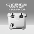thumbnail image 4 of Enfriador BrüMate BrüTank 33L Ice White con dispensador de bebidas, 4 of 9