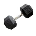 thumbnail image 1 of CAP Barbell Coated Hex Dumbbell, Single 3 - 100 lb, 1 of 6