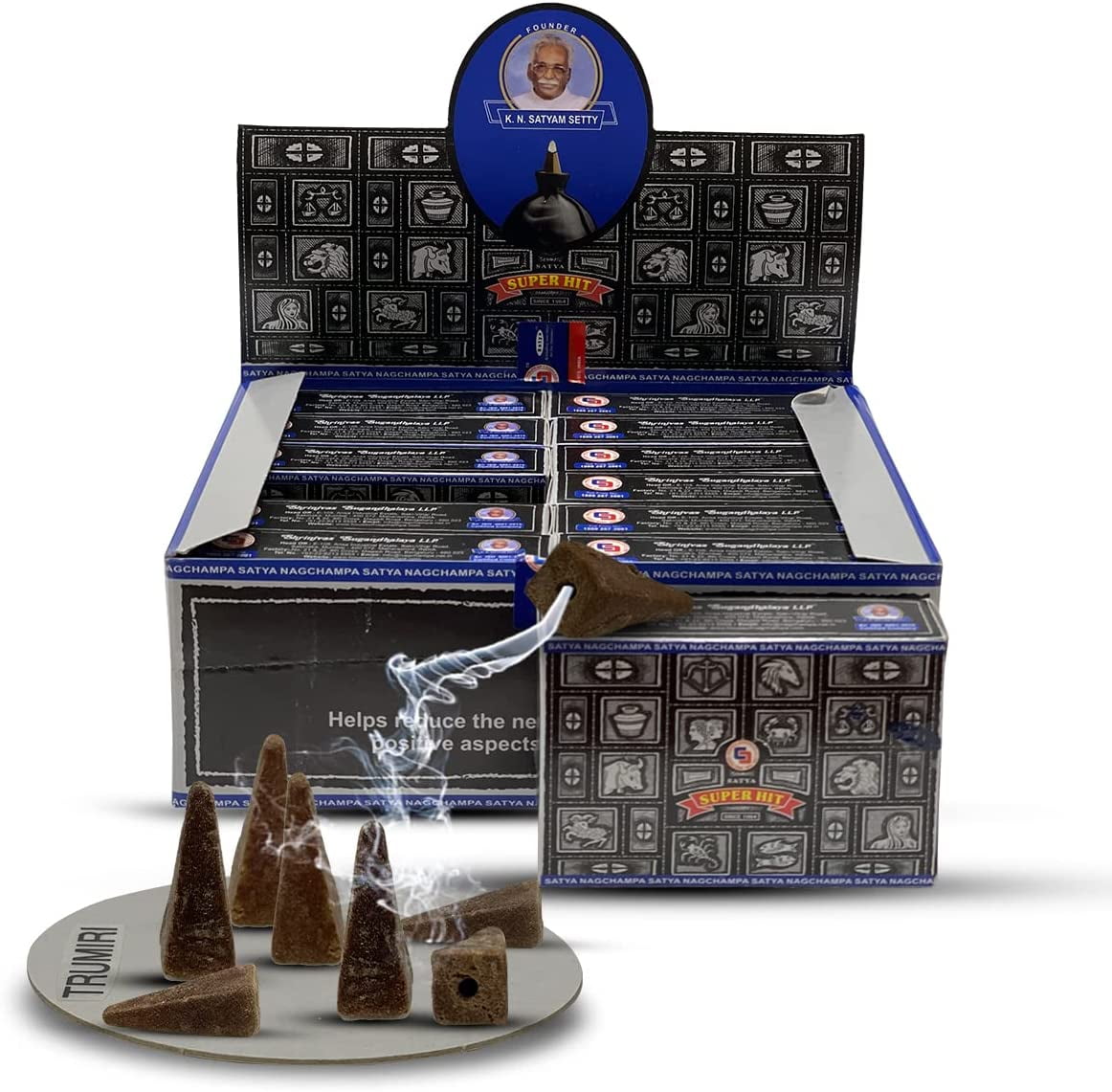 Super Hit Backflow Incense Cones For Waterfall Aromatic Smoke Fountain