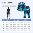 thumbnail image 4 of Lsque Colorful Ocean Whale Pattern Long Sleeve Pajama Set for Men - Soft 2-Piece Sleepwear and Loungewear Set with Pockets, Comfy Nightwear-X-Large, 4 of 7