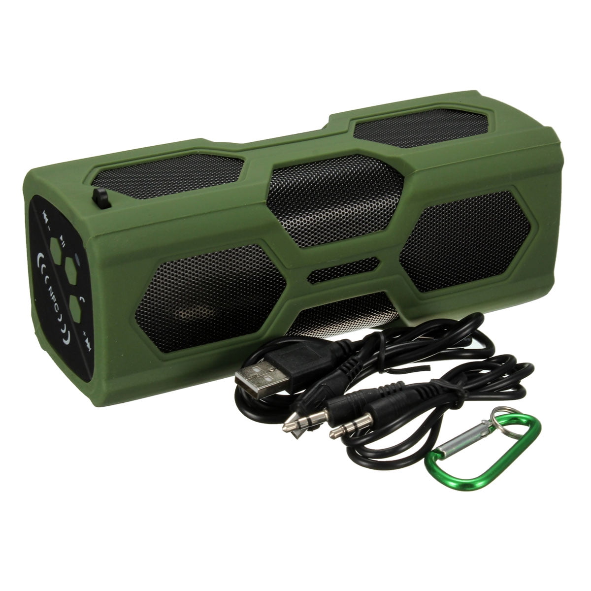 3600mAh Wireless h 4.0 Waterproof Speaker Power Shockproof Boombox Bank