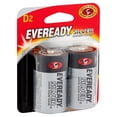 thumbnail image 2 of Eveready Silver Alkaline D Batteries, 2 Pack of D Cell Batteries, 2 of 5