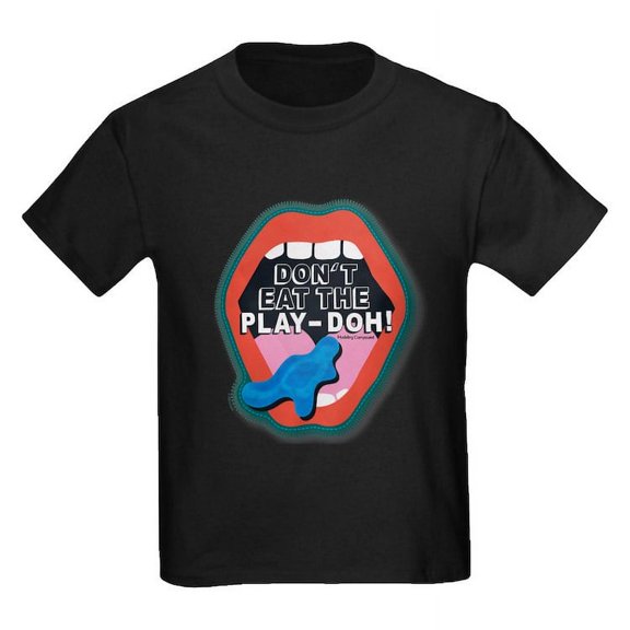 CafePress - Don't Eat The Play Doh! T Shirt - Dark T-Shirt Kids XS-XL