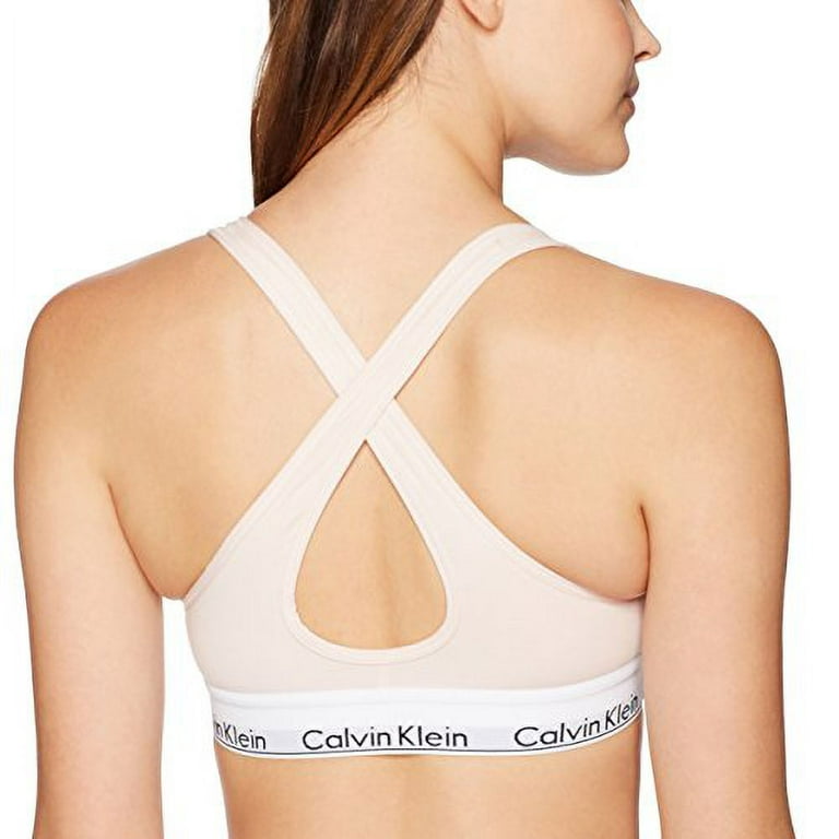 Calvin Klein Modern Cotton Lightly Lined Bralette (Full Cup) In