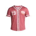 thumbnail image 5 of Dr. Pepper Men's and Big Men's Baseball Jersey, Sizes XS-3XL, 5 of 5