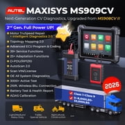 Truck Scanner Autel MaxiSys MS909CV, 3000+ Test, 64 Service, OE-Level J2534 Pr0gramming, Topology 2.0