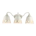 thumbnail image 1 of Golden Lighting 0883-Ba3 Eloise 3 Light 8" Wide Vanity Light - Off White, 1 of 1