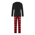 thumbnail image 4 of KOMOO Christmas Pajamas for Family Christmas Tree Print Xmas Matching Pjs Family Sleepwear Set, 4 of 9