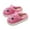 Pink, variant on Hpapadks Slippers for Kids Soft Cat Breathable Cozy Indoor Slides Comfortable Daily Wear Boys Shoes Black