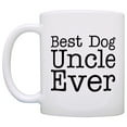 thumbnail image 2 of ThisWear Dog Owner Gift Best Dog Uncle Ever Gift for Brother 11 ounce 2 Pack Coffee Mugs, 2 of 4