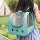 thumbnail image 4 of Mochila Transportadora para Gatos Plegable de Nylon con Malla Transpirable y Ventilada, Bolsa para Mascotas Portátil de Gran Capacidad para Caminatas y Viajes al Aire Libre, Adecuada para Mascotas, 4 of 6