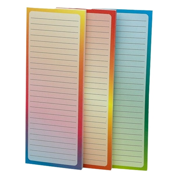 Libros de Bloc de Notas Magnético para Refrigerador Lista de Tareas Bloc de Notas Bloc de Notas Magnético para Usar en el Refrigerador