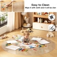 thumbnail image 5 of GPED Office Chair Mat, 36" Round Floor Mats,Office Desk Mat for Hardwood Floor, Clear PVC Heavy Duty Floor Protector for Office & Home, 5 of 8