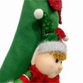 thumbnail image 6 of Christmas Stockings 18 Inch Large Christmas Stockings for Gifts for Boy & Girl Perfect Xmas Decor for Home and Christmas Parties Green/ Christmas Elf Large Socks Decoration Sn2411B, 6 of 8