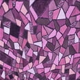 thumbnail image 1 of Ahgly Company Machine Washable Indoor Square Transitional Orchid Purple Area Rugs, 4' Square, 1 of 7