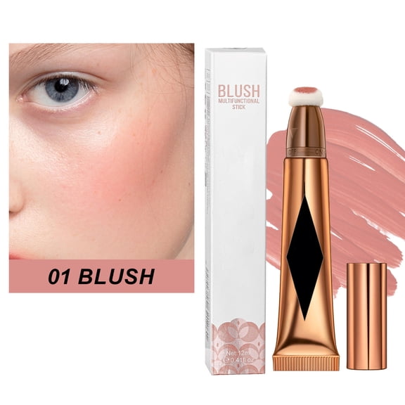 Contour Wand - 3-in-1 Liquid Contour Stick, Highlighter & Blush & Contour Stick, Multi-Purpose Contour Makeup, Cream Contour Long Lasting and Waterproof Cosmetic