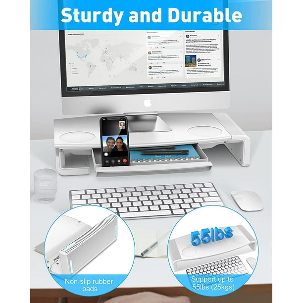 Computer stand for desk walmart deals