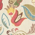 thumbnail image 3 of SAFAVIEH Blossom Nancy Floral Flowers Wool Area Rug, Beige/Multi, 8' x 8' Square, 3 of 4