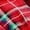 Red, variant on ZhiHiMeRi Women's Red Plaid Shirt, Festive V Neck Short Sleeve Blouse XL