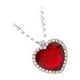 thumbnail image 5 of Collar de mujer Minnieouse con forma de corazón colgante de diamantes de imitación, 5 of 6