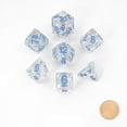 thumbnail image 2 of Confetti Dice: Clear 16mm Poly Dice Set, 2 of 2
