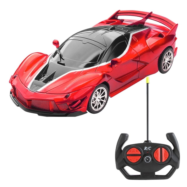 NAOJIE Voiture de Course Télécommandée Sans Fil à Grande Vitesse & 2.4ghz Adaptable à Divers Terrains-Rouge Foncé, Télécommande de Course, Voitures Télécommandées, Jouets pour Garçons 6-8 Ans
