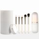 thumbnail image 1 of 6 In 1 Portable Travel Makeup Brush Set, Coshine 6pcs Easy-taken Mini Complete Function Cosmetic Brushes Kit With Holder And Mirror, 1 of 4
