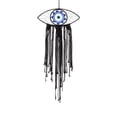thumbnail image 2 of Kmonabie Hand Woven Macrame Wall Hanging, Cotton Tassel Dreamcatcher Boho Home Wall Decor, 3 Colors for Bedroom Living Room Entryway, Black, 2 of 6