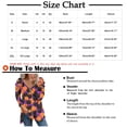 thumbnail image 3 of Camiseta suelta estampada a la moda para mujer Blusa de manga larga con cuello en V Tops casuales Pompotops FGAJ15480, 3 of 5