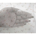 thumbnail image 4 of oneOone Viscose Chiffon Fabric Carrot & Rabbit Face Animal Print Fabric by Yard 42 Inch Wide, 4 of 4