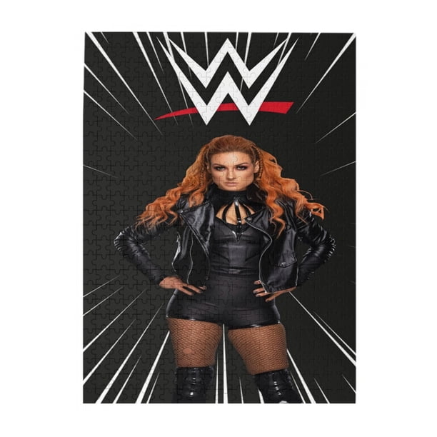 Becky Lynch - Rompecabezas de 300 piezas de madera para niños, niñas y adultos, juguetes de agilidad y memoria, regalos desafiantes para decoración del hogar