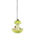 thumbnail image 2 of Ebros Green Pear Fruit W/ Perching Finch Bird Feeder W/ Hanging Chains Figurine, 2 of 5