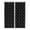 Black, variant on Navy Blue Kitchen Curtains 84 Inch Length, Geometric Leaf Diamond Plaid Abstract Check Grommet Top Bedroom Living Room Curtains, Light Filtering Cafe Curtain Drapes 2 Panels Set 84''x84''