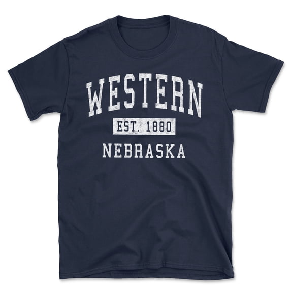Western Nebraska Classic Established Men's Cotton T-Shirt