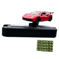 thumbnail image 4 of Adorno dinámico universal decorativo modelo de coche a escala 1/64 con número de teléfono de estacionamiento Rojo, 4 of 9