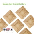 thumbnail image 5 of U.S. Art Supply 3" x 3" Mini Professional Primed Stretched Canvas 12-Mini Canvases, 5 of 6
