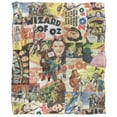 thumbnail image 2 of The Wizard of Oz All Over Character Print 2 Silky Touch Super Soft Throw Blanket 50' x 60', 2 of 6