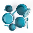 thumbnail image 3 of Batería de Cocina 7 Pz Peltre Inducción Cuatrocienegas Cinsa Azul, 3 of 3