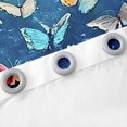 thumbnail image 3 of Erosebridal Butterflies Curtains Pack of 2 (52Wx63L),Vintage Book Curtains for Living Room,Animal Room Decorative, 3 of 5