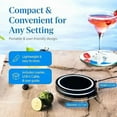 thumbnail image 3 of Smart Coaster 2.0 Cocktail Machine, Portable APP-Features, Easy To Clean & Carry, Cocktail Mixer,Interactive Lighting with Built-in Smart Sensing Tech for Home Party Mat Bar Club Drink, 3 of 8