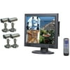 Q-see QT17DVR4C 17" LCD Monitor with DVR & 4 Outdoor Cameras