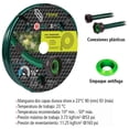 thumbnail image 4 of Manguera 30m Home Tricapa 1/2” con Conexiones Plásticas Planas verde, 4 of 5