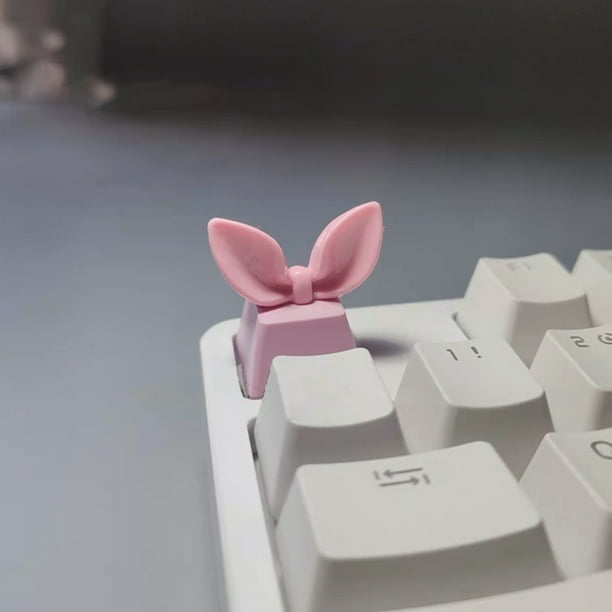 Teclas con forma de pata de gato para teclado mecánico | Diseño circular de perfil bajo en plástico ABS colorido | Ajuste universal para juegos y oficina | Set de decoración personalizado