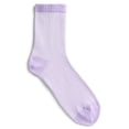 thumbnail image 2 of No Boundaries Women's Ribbed Mid Crew Socks, 6-Pack, Women's, Shoe Sizes 4-10, 2 of 8
