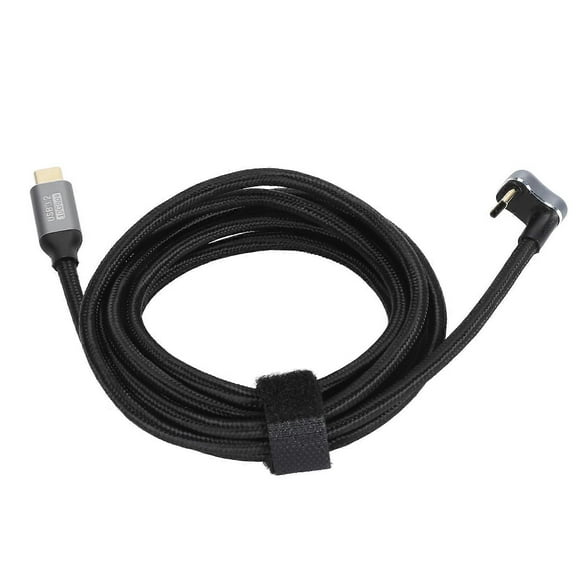 U-Shaped Data Cable Type C Male to Male USB 3.2 Gen2 10Gbps 20V 5A PD100W Fast Charging 4K 60Hz Support OTG Screen Cast 200cm
