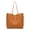 Brown, variant on Oversize Pu Leather Tote Women Weekender Bag Shopper Handbag Travel Purse