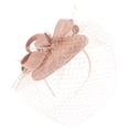 thumbnail image 1 of 1Pcs Bandeau avec Voile pour Jeu de Rôle Danse Fête Chapeaux Femmes Certifié FDA Rose, 1 of 8