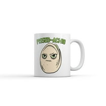 Pissed Achio Mug Funny Sarcastic Pistachio Graphic Novelty Coffee Cup