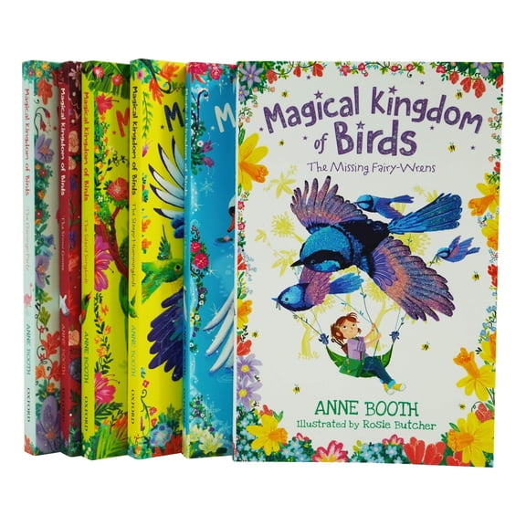 Magical Kingdom of Birds Series By Anne Booth 6 Books Set - Ages 7 - Paperback